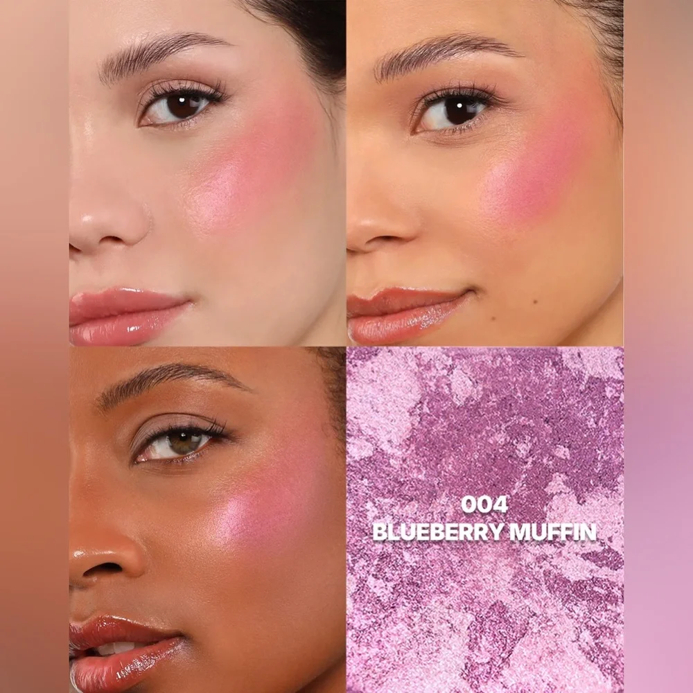 Moira MARVELOUS BAKED BLUSH (004, BLUEBERRY MUFFIN)
